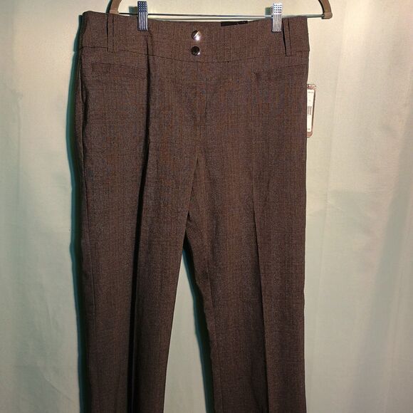 gray Dress Pants Women’s Size 14 NWT – Straight Leg Business Trousers - Picture 2 of 4
